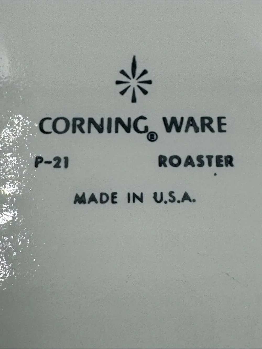 Vintage Corning Ware Blue Cornflower Roaster Baking Pan 15.25” USA